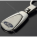 Авто брелок Ford (Форд) на ключі, овальний, сталевий на подарунок